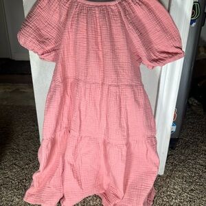BOGO Wonder Nation Coral Textured Dress